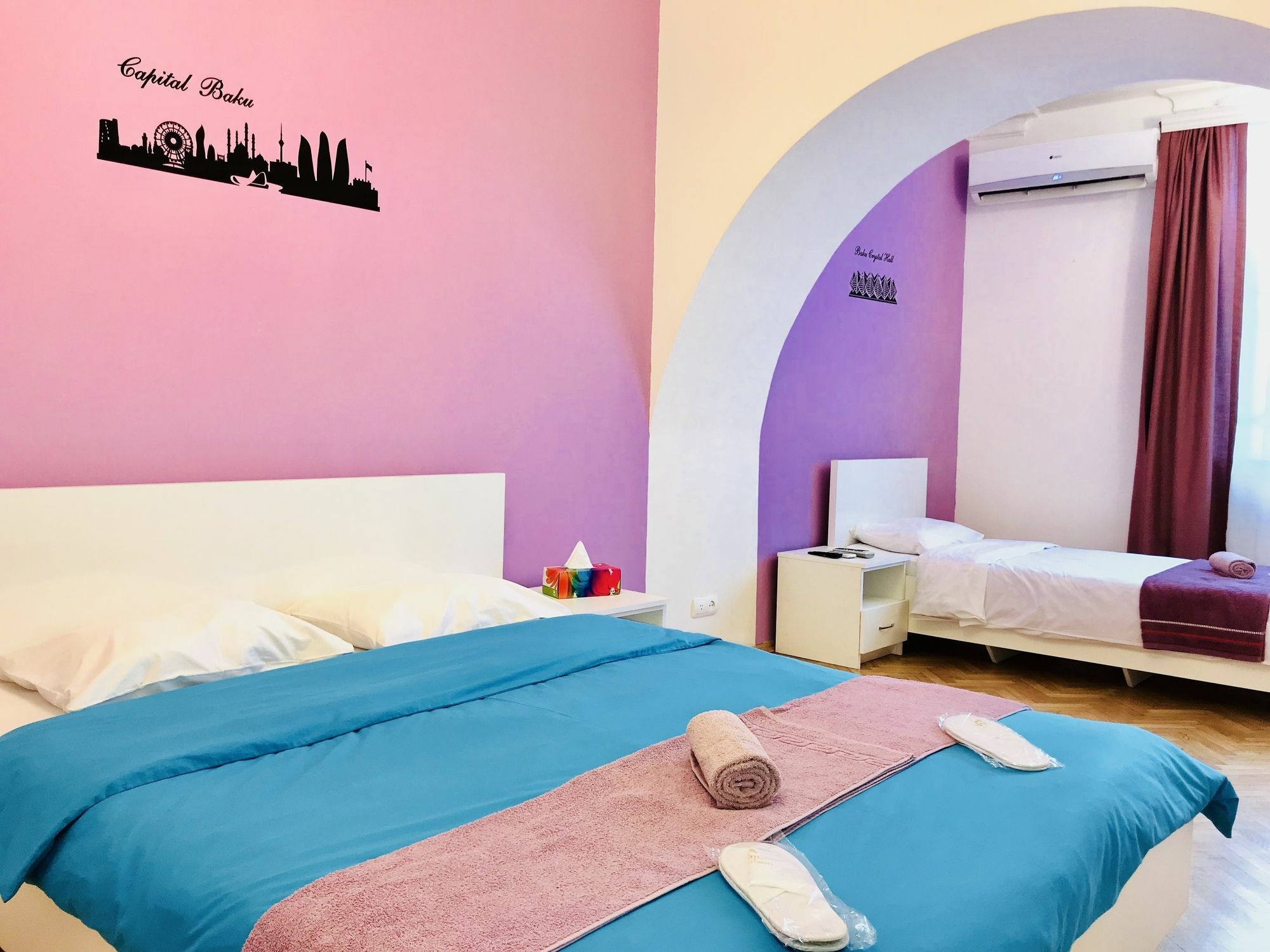 Check-In Apartment Near Fountain Square Vidadi Str Baku Exterior foto